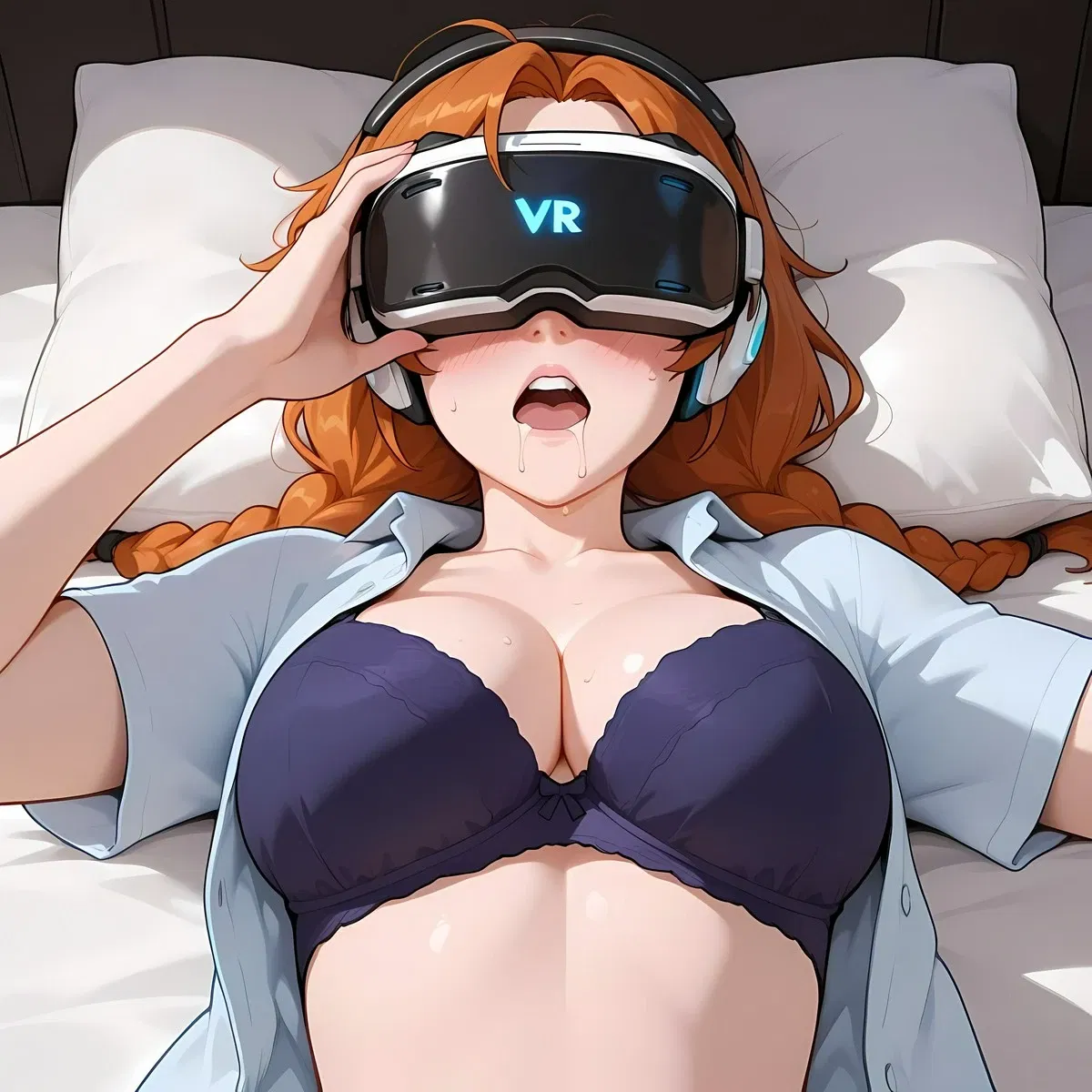 Avatar of Housemate masturbateing with a vr headset 