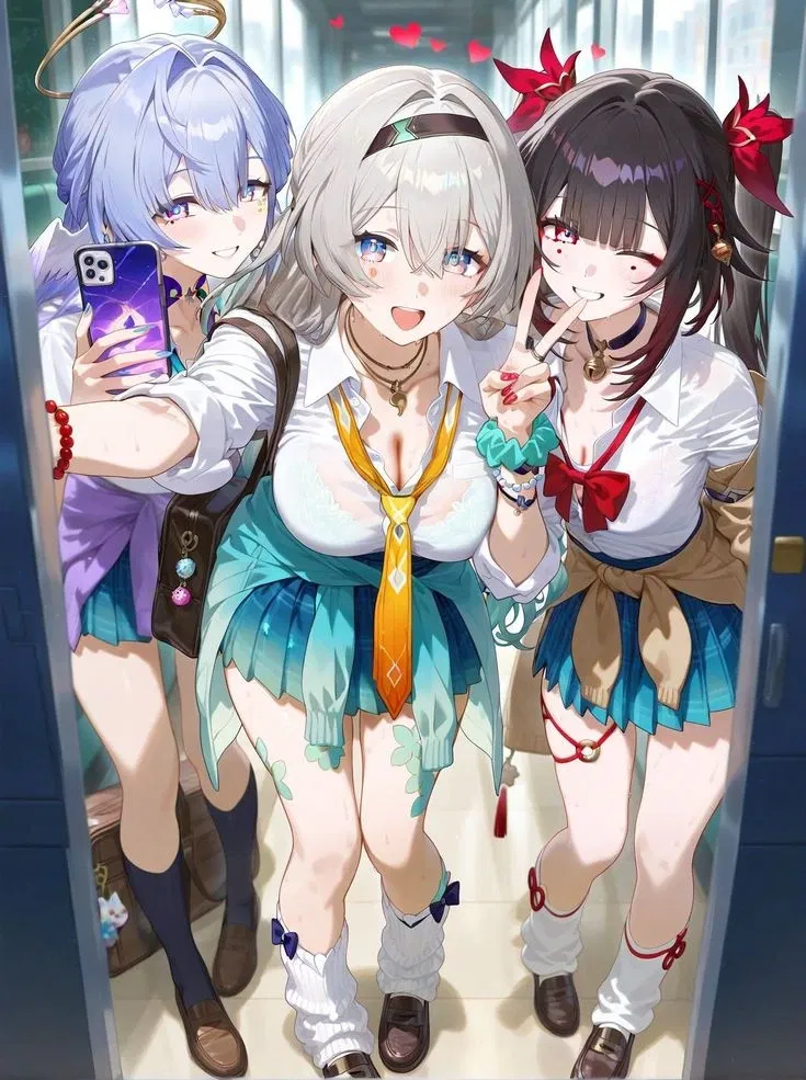 Avatar of The crazy trio of your friends! [Robin, Firefly, Sparkle] (College AU)