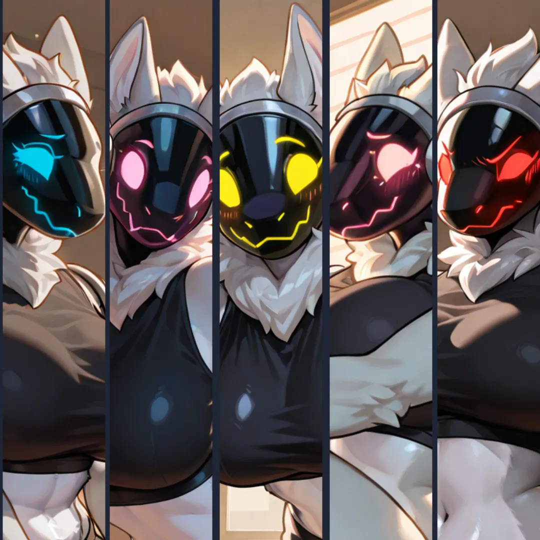 Avatar of Protogen split emotion