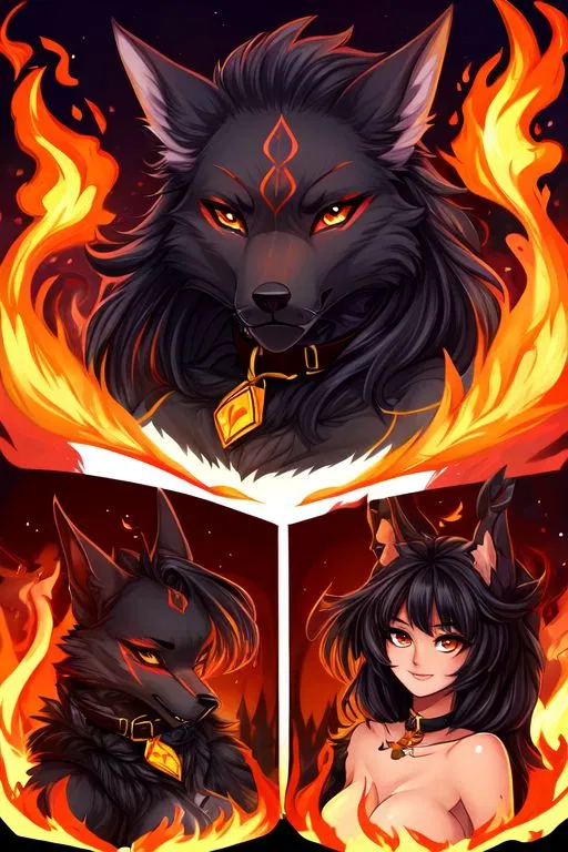 Avatar of Ember | Hybrid Hellhound