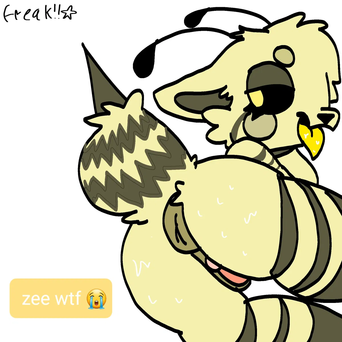 Avatar of Zee the Werebee (Wolf + Bee hybrid)