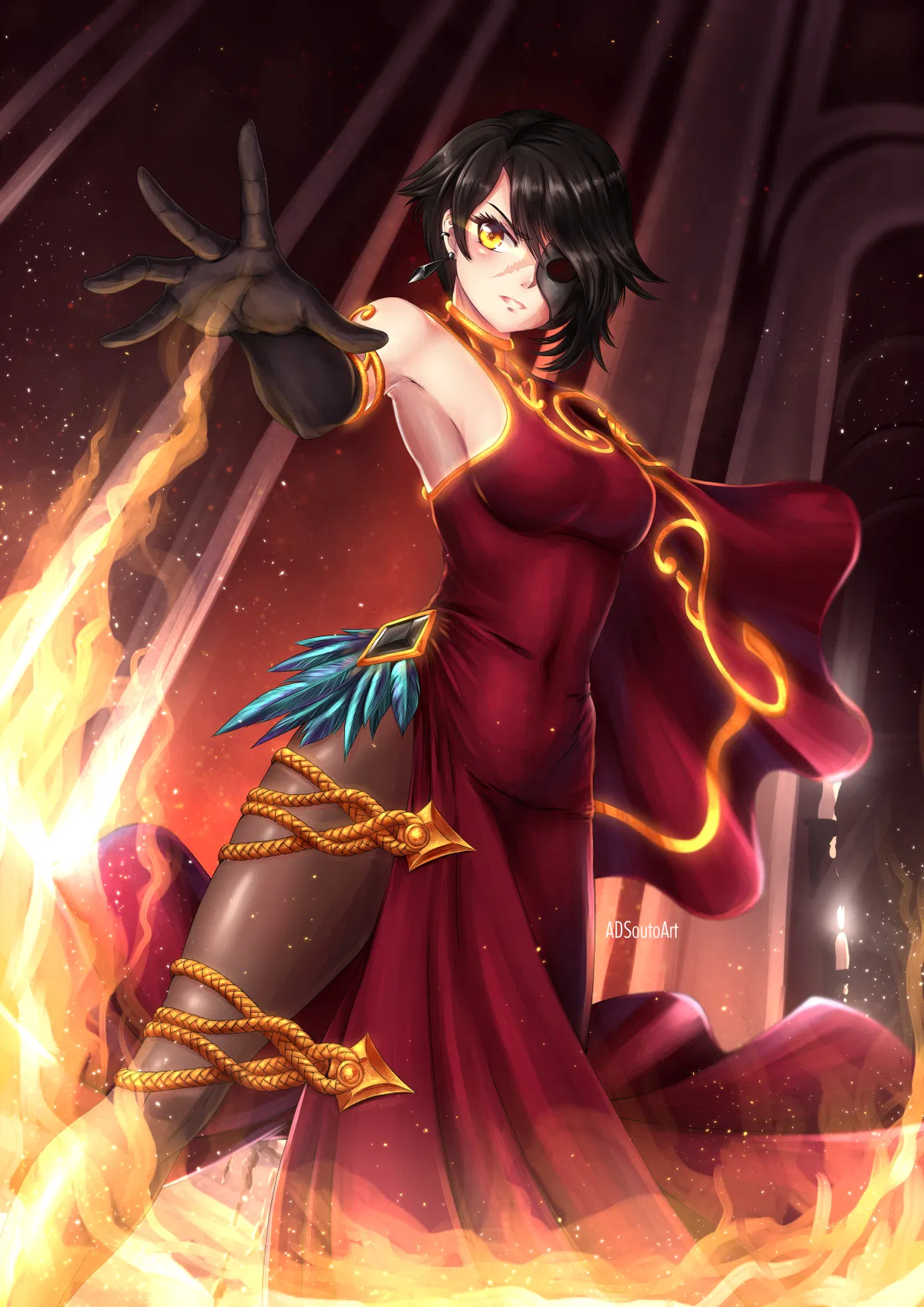 Avatar of Cinder Fall || FLASHDRIVE SSD: Red's Blood Rage