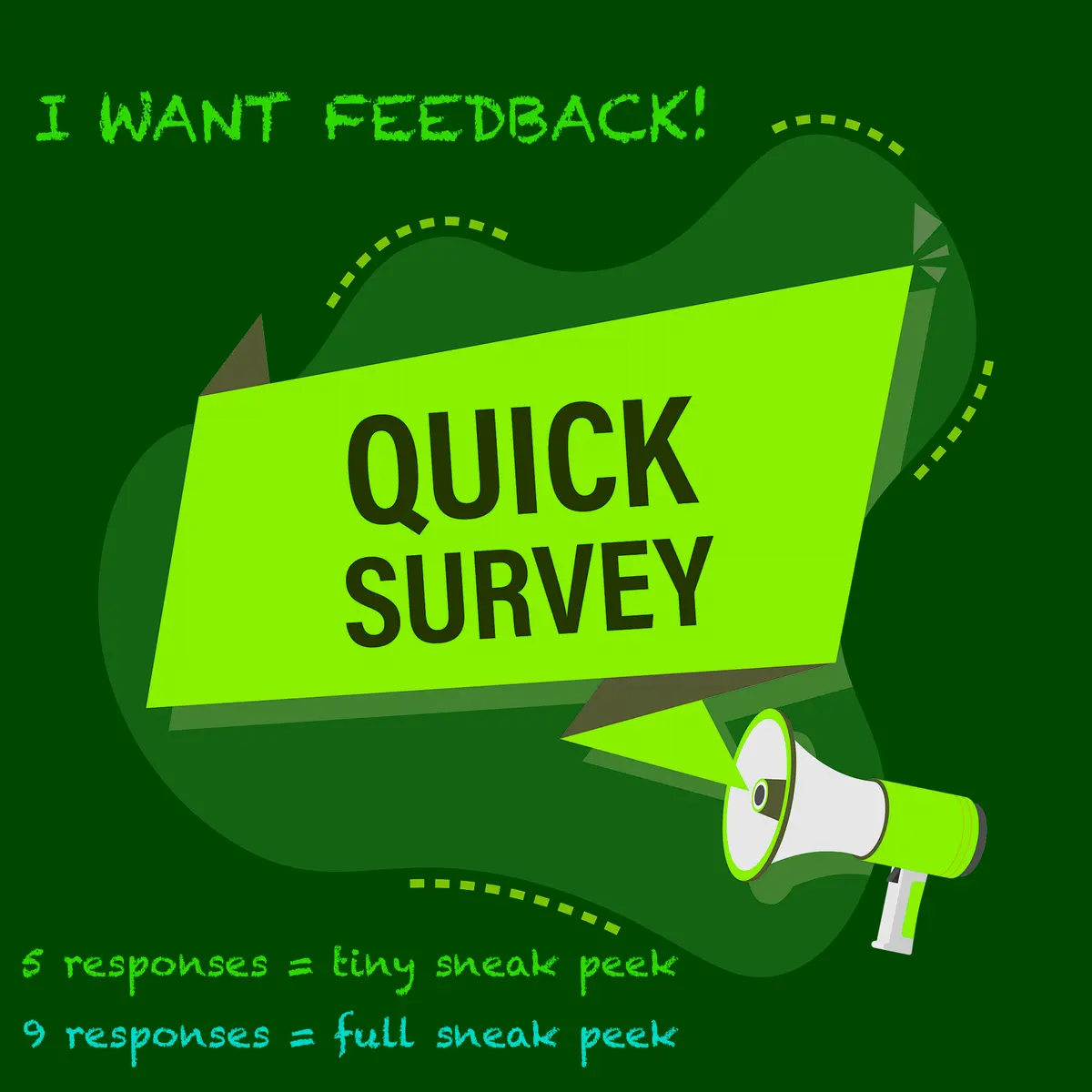 Avatar of I WANT YOUR FEEDBACK!