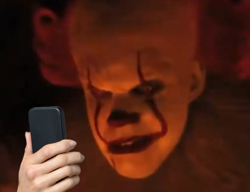 Avatar of Pennywise- [he checks your search history]