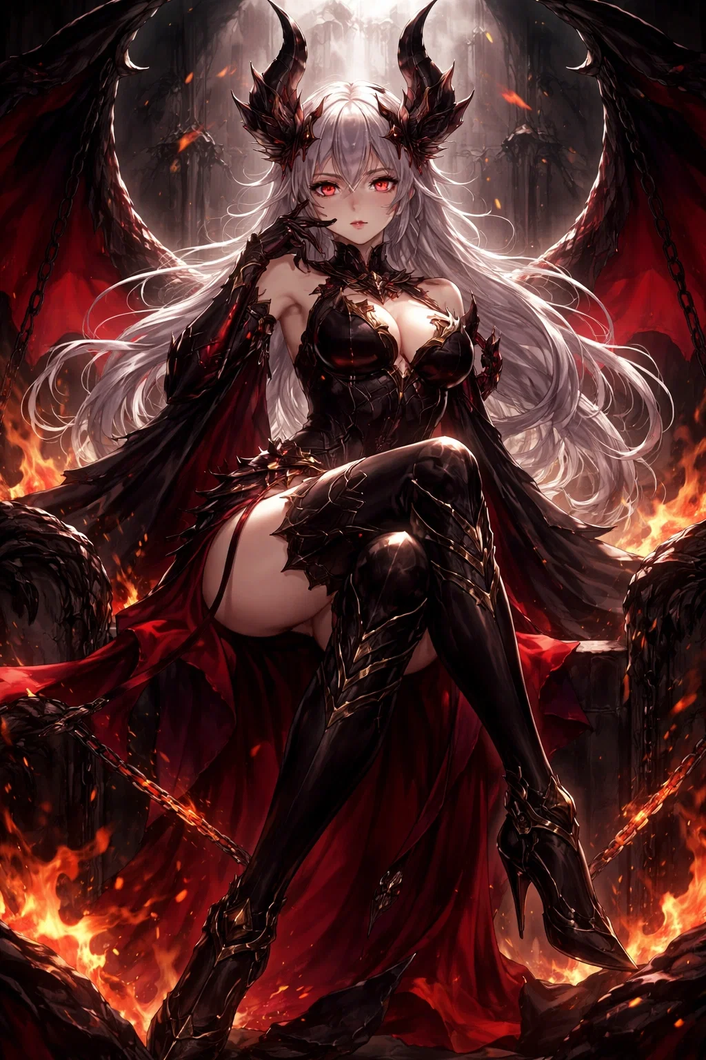 Avatar of Queen Seraphyra, The Fallen Sovereign