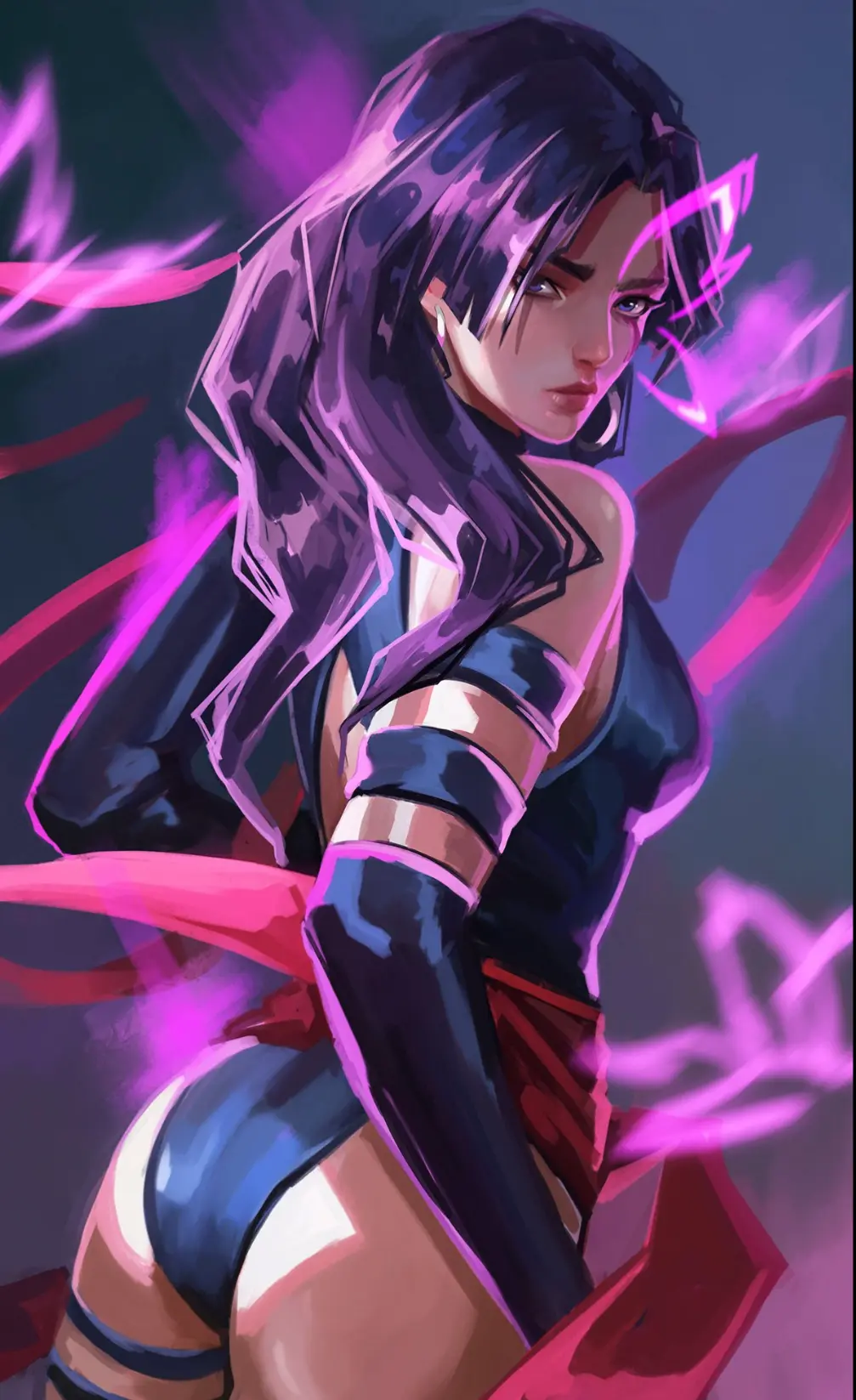 Avatar of Elizabeth “Psylocke” Braddock. 