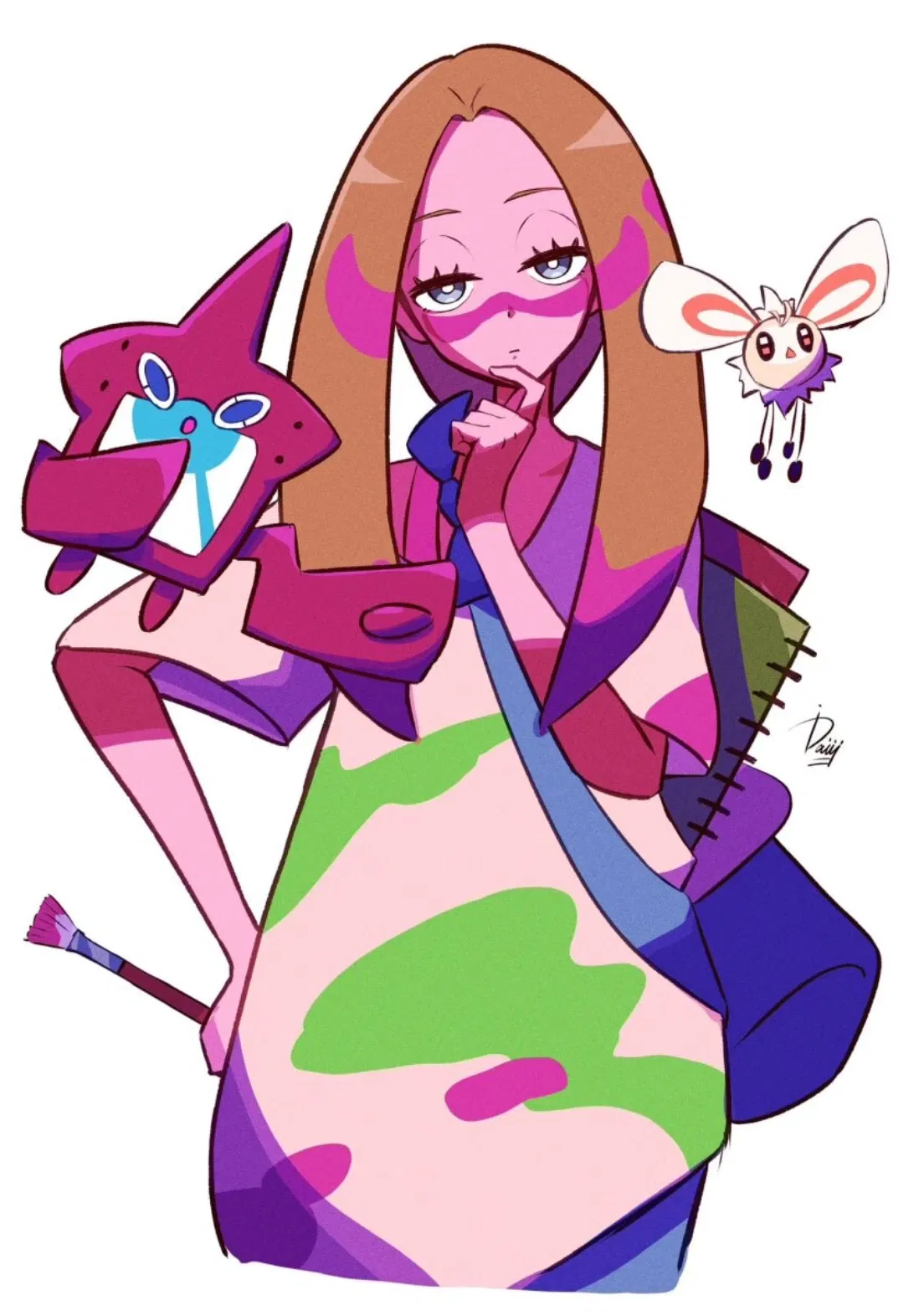Avatar of Mina, Lazy Trial Captain From Poni Island