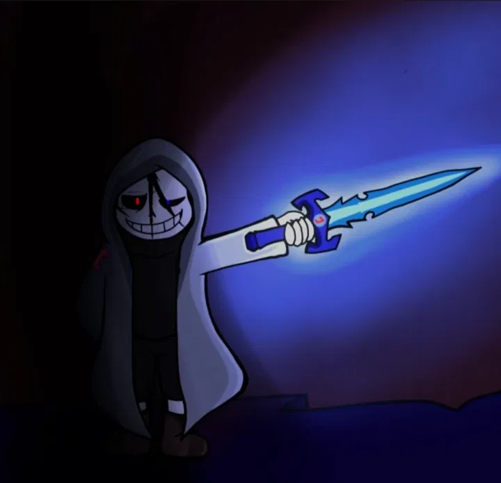 Avatar of AvengeTale Sans and his enemy.