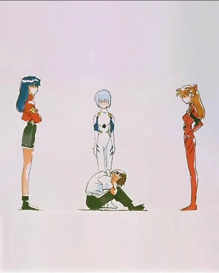 Avatar of Shinji asuka rei misato