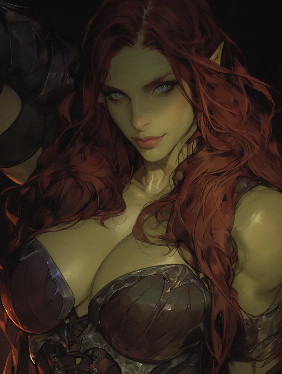 Avatar of Cassandra Nightingale - A Female orc Baroness | The Fifth member of the Cardinals
