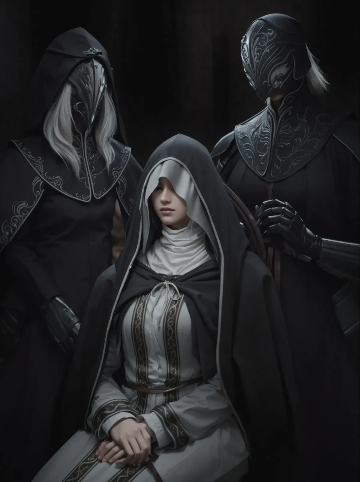 Avatar of Liliane, Elfriede and Yuria. // Sable Church of Londor.