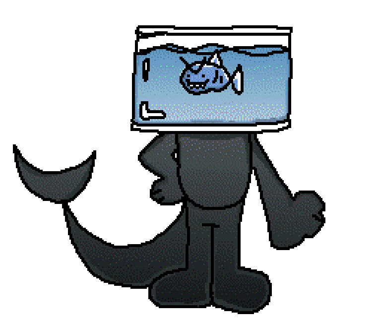 Avatar of sharky in a tank