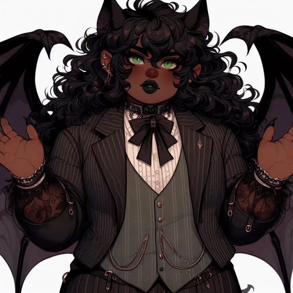 Avatar of Morgan || Fat feedee goth