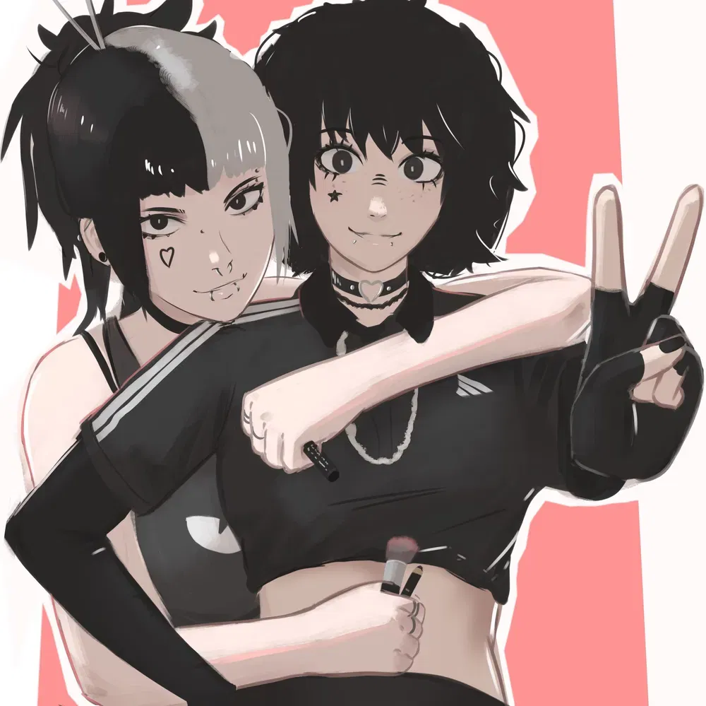 Avatar of Mika & Yuna | Hey! Wanna do a sleepover?
