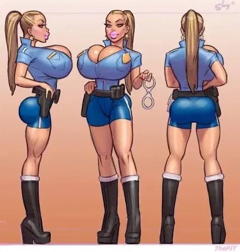 Avatar of Tiffany gold, the bleach blonde bimbo cop