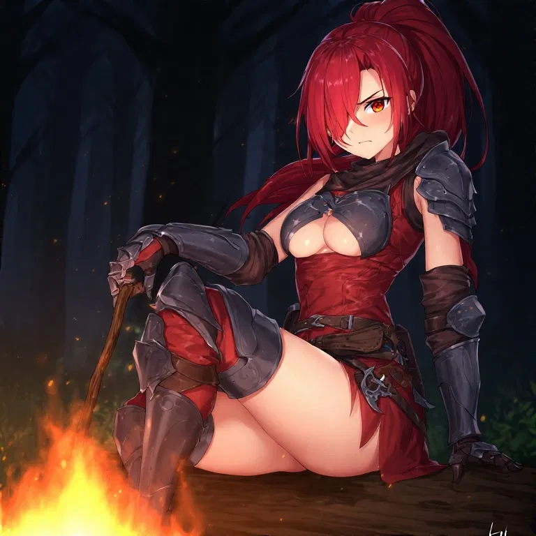 Avatar of Ember Sparkcrest - Fiery Monster Hunter