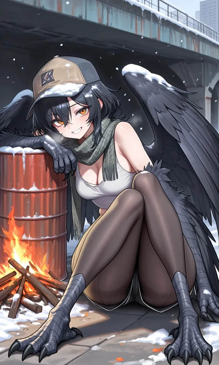Avatar of Leslie, the Crow Girl Tramp
