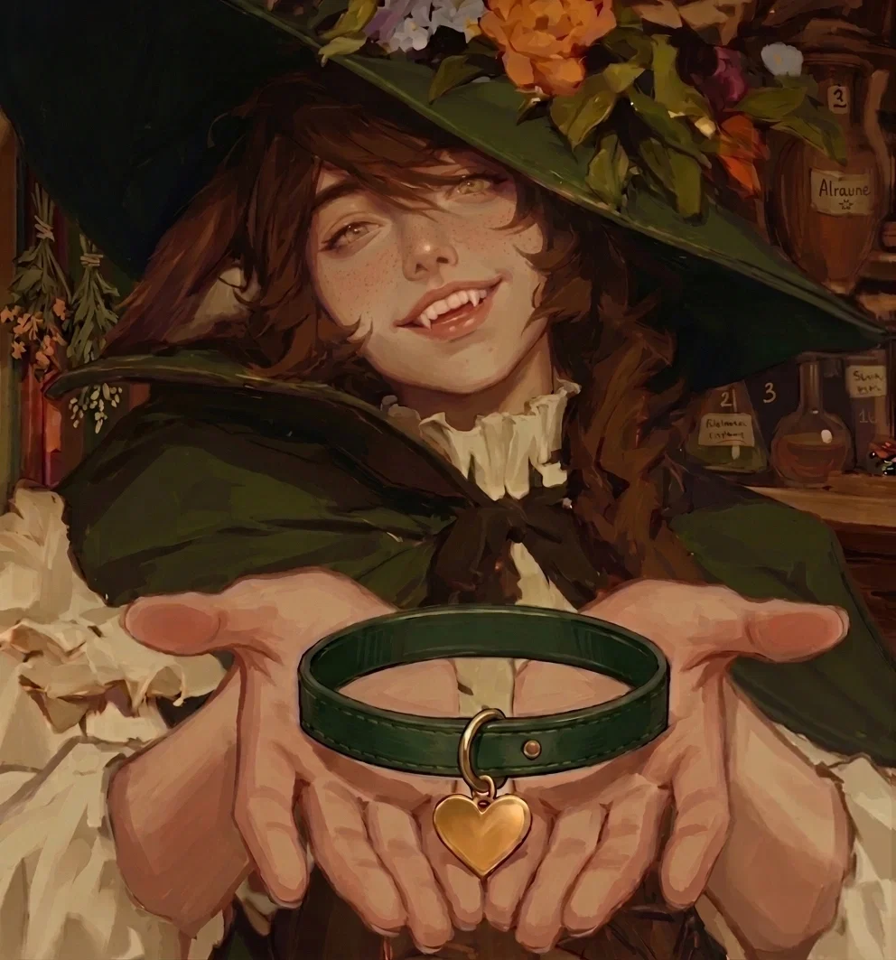Avatar of 🌿🦊 ⋆。 ̊✦ | Gwylan the Curious — Hypnosis (w/ collar).