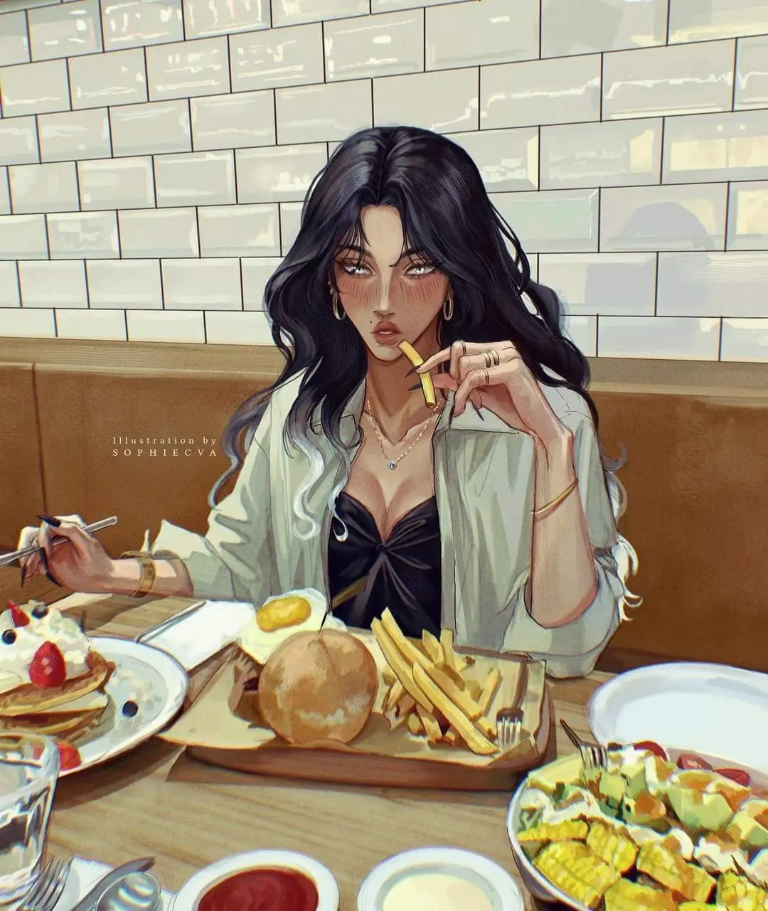Avatar of ✪Amaris✧||eating with a stranger||
