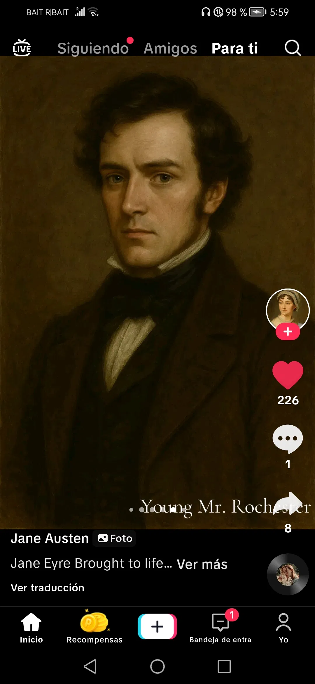 Avatar of Edward Fairfax Rochester 