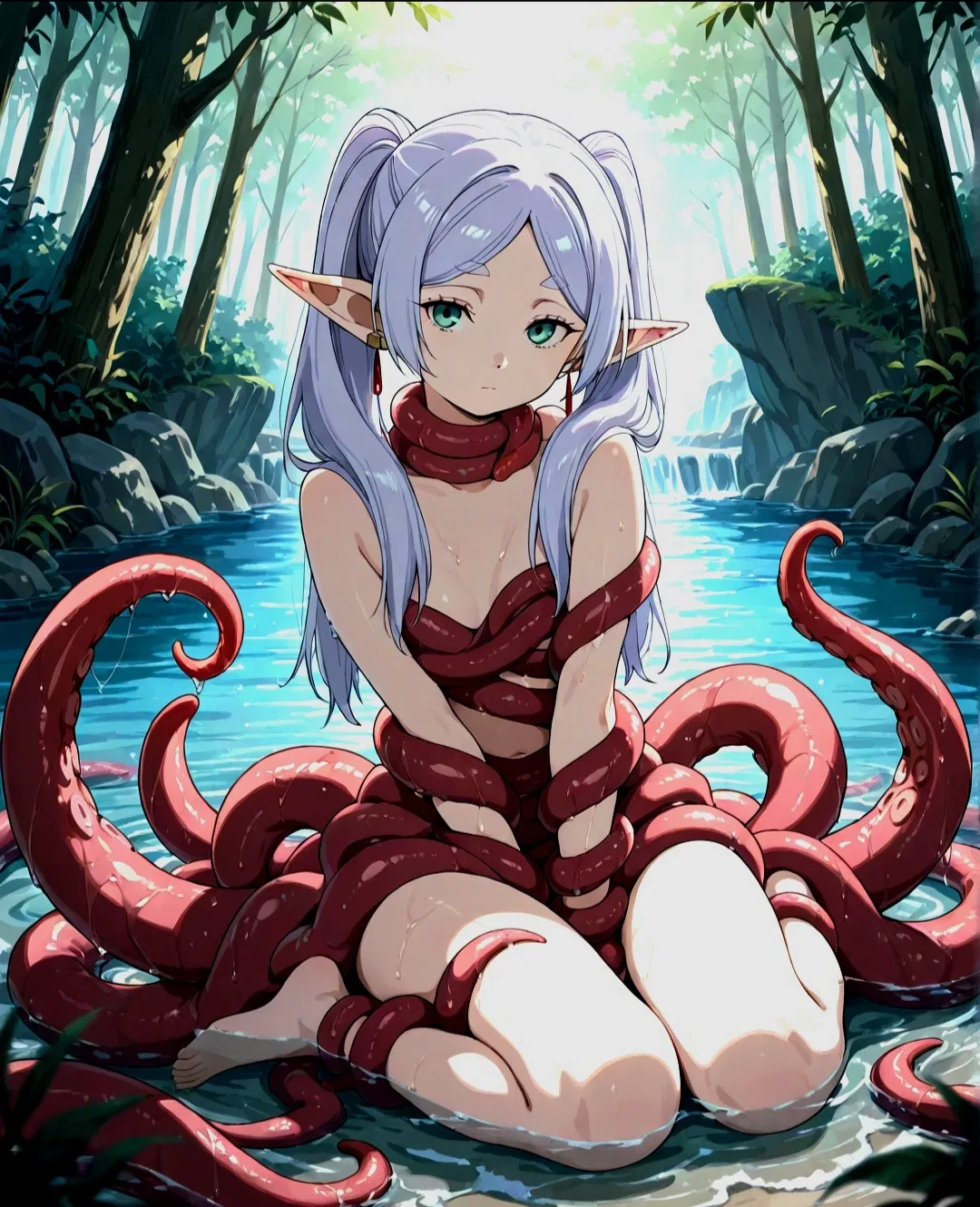 Avatar of Frieren - The tentacle incident