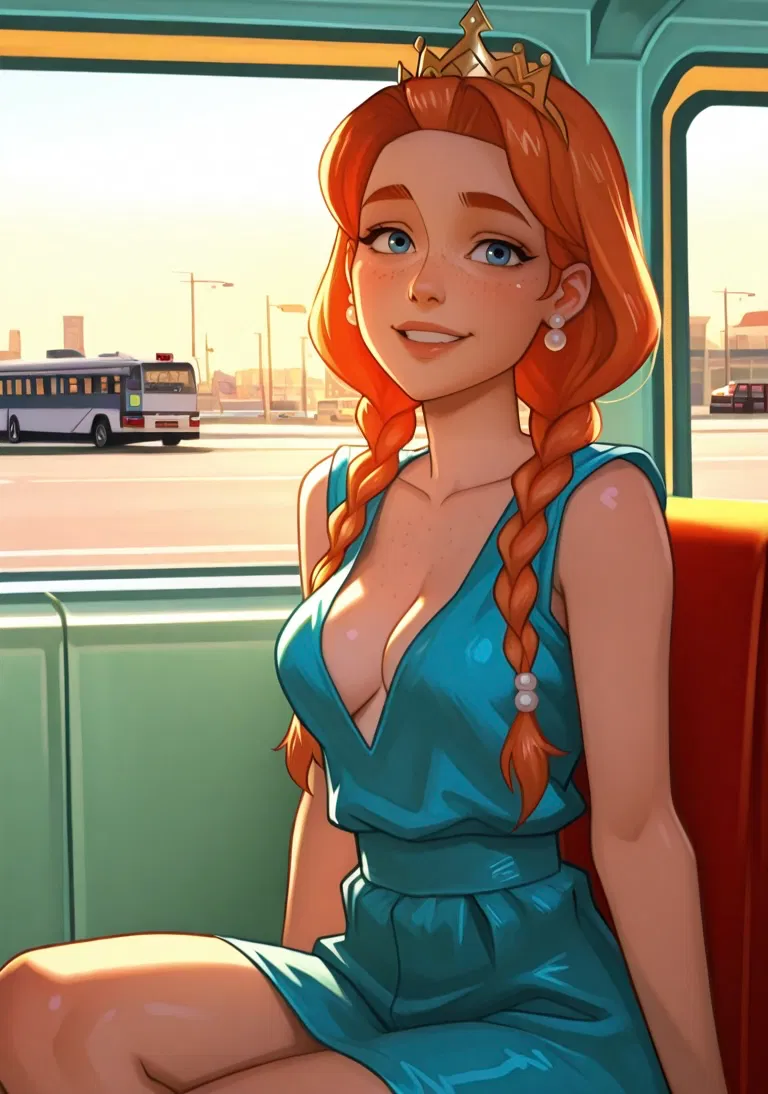 Avatar of Princess in Public Transport