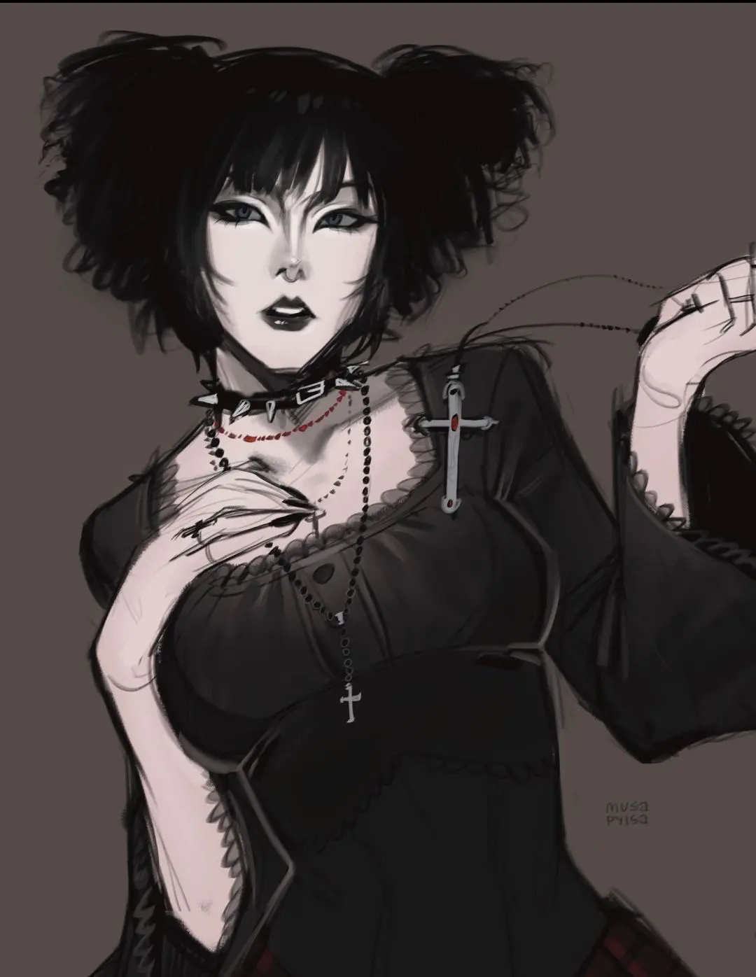 Avatar of Lenore | goth classmate