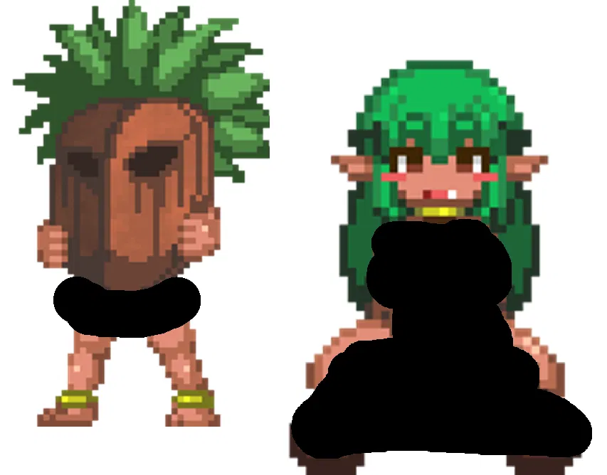 Avatar of Forest Dweller Feast (FOBS/ Forest of the Blue Skin) (Goddess included)