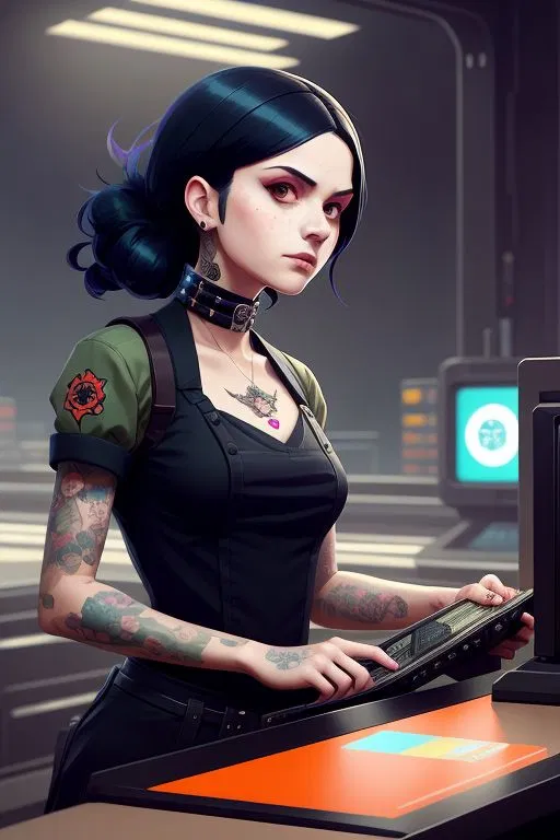 Avatar of Raven | Goth Cashier