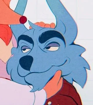 Avatar of Wolf from "Don't eat the neighbors"...(pretty sure he's gay)