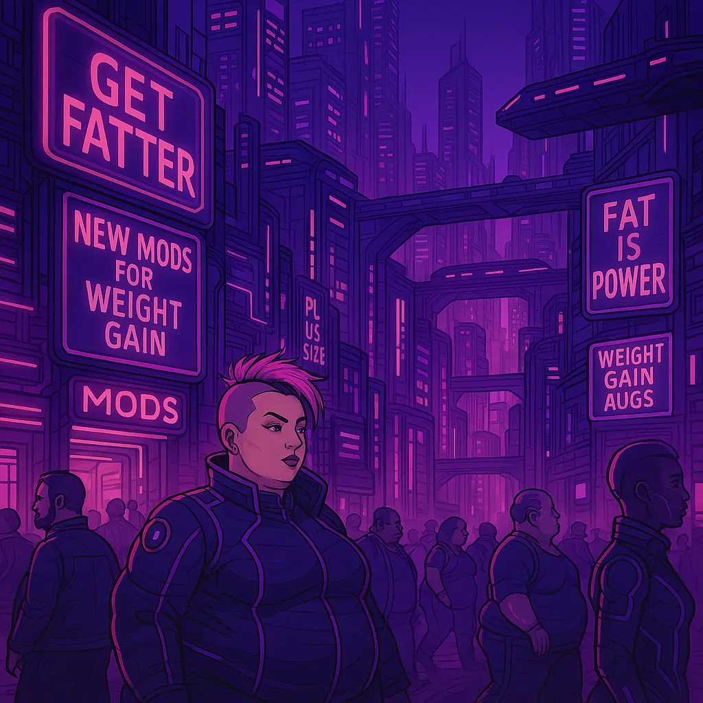 Avatar of Nyra Volt | The Rise of Fat Mods | Cyberpunk WG Story 