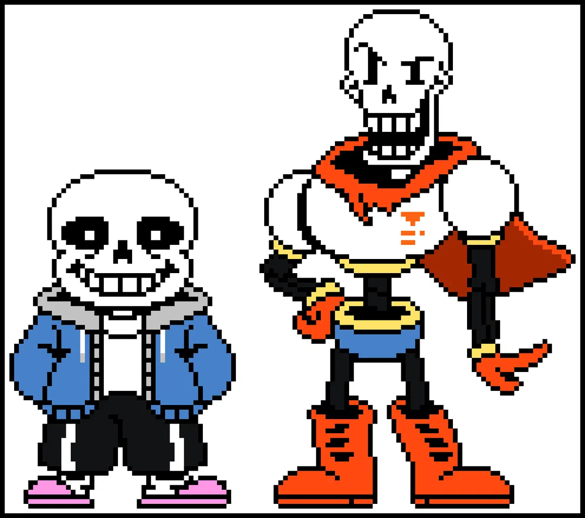 Avatar of Papyrus and Sans (Undertale)