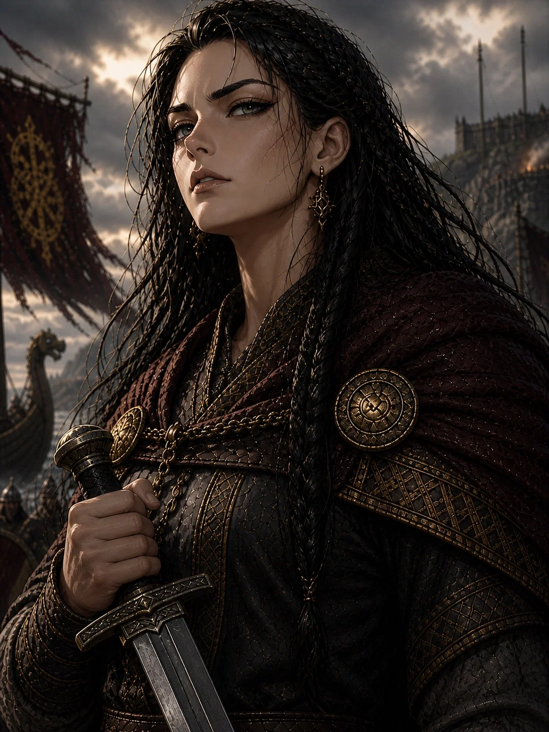 Avatar of Cwenhild, Saxon Warlord