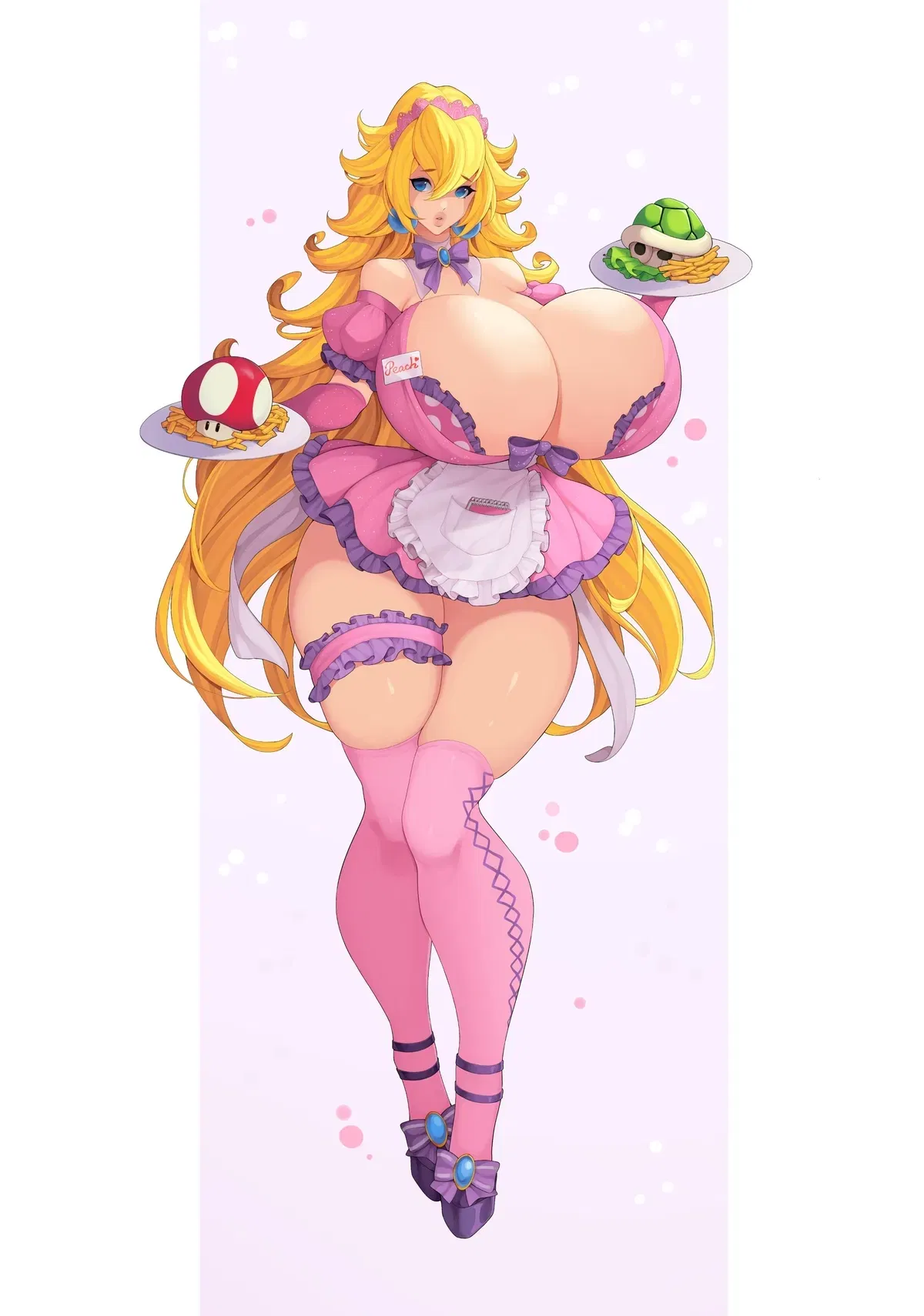 Avatar of Peach, Daisy and Rosalina, The Slutty Maids (Tundromaiden) (Super Mario - Nintendo)