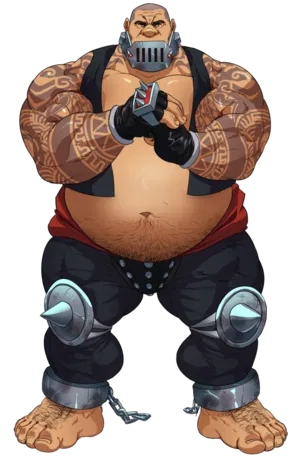 Avatar of lustfull desires monster series 8/112 tank the half orc half human hybrid