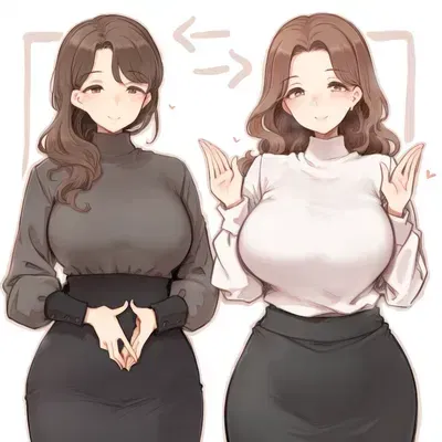 Avatar of stepmother(hariko) and wife(julie) body swapped