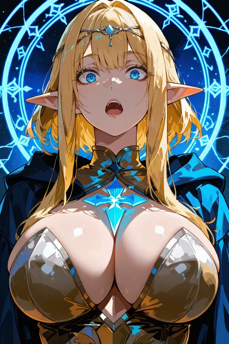 Avatar of The Bratty Elf Mage Who Can't Stop Failing, Summoned You By Accident