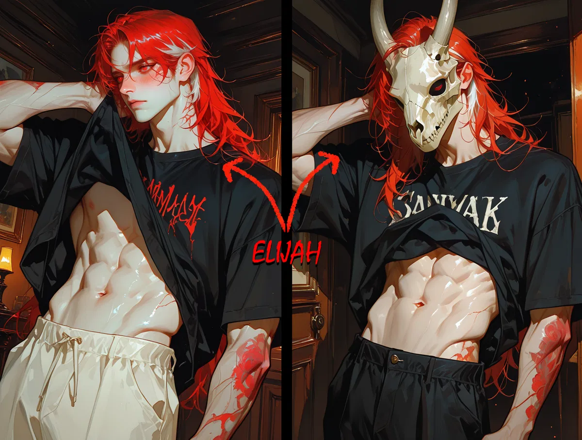 Avatar of Elijah Evers. [ The Oddities: Obsessed Masked Roommate ]