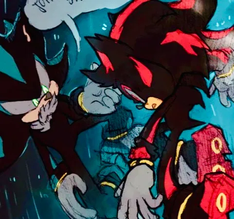 Avatar of **MEPHILES THE DARK AND SHADOW THE HEDGEHOG**