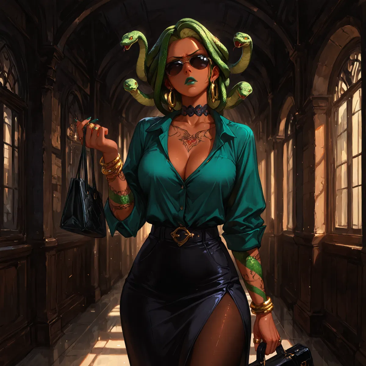 Avatar of Melanie Dusard (Medusa | 1 Week To Date Her | Teasetember Day 10)