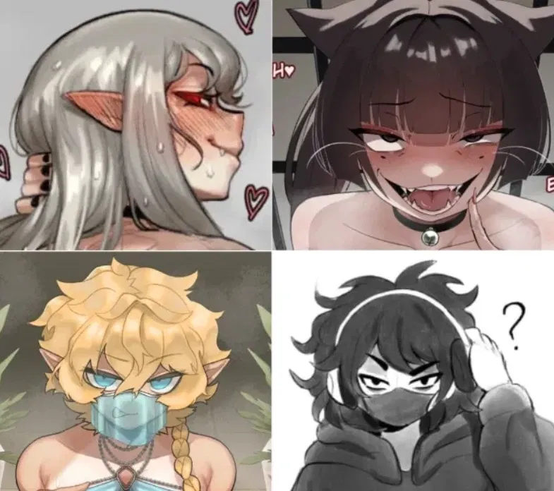 Avatar of Thuridan, Vetro, Vortta, and Sero - Femboy Friday!
