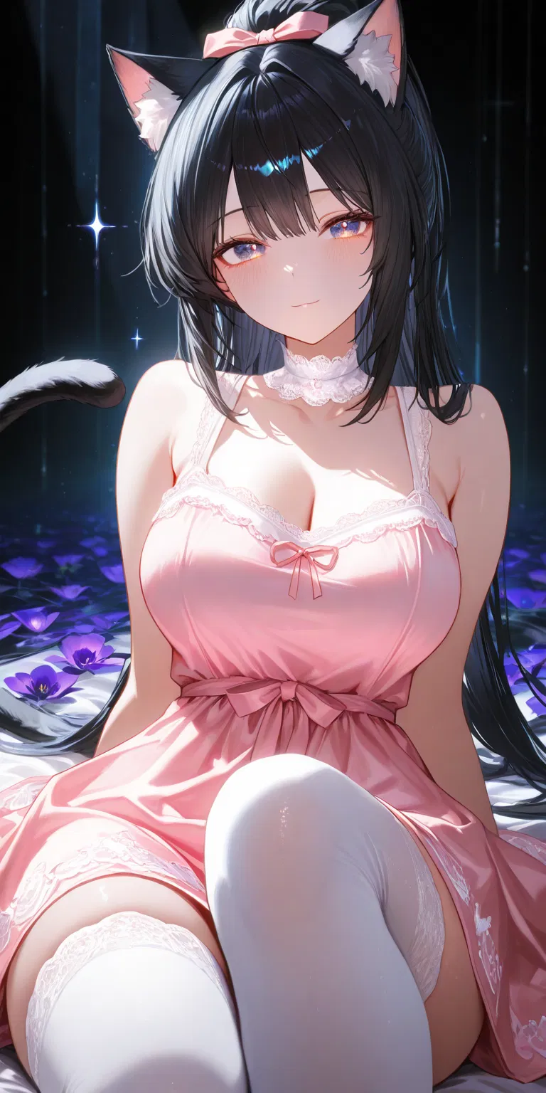 Avatar of Cat girl that you take from the shelter today!