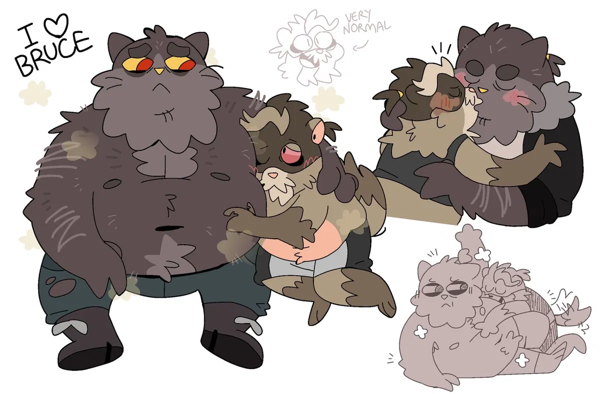 Avatar of Bruce the big homeless kitty