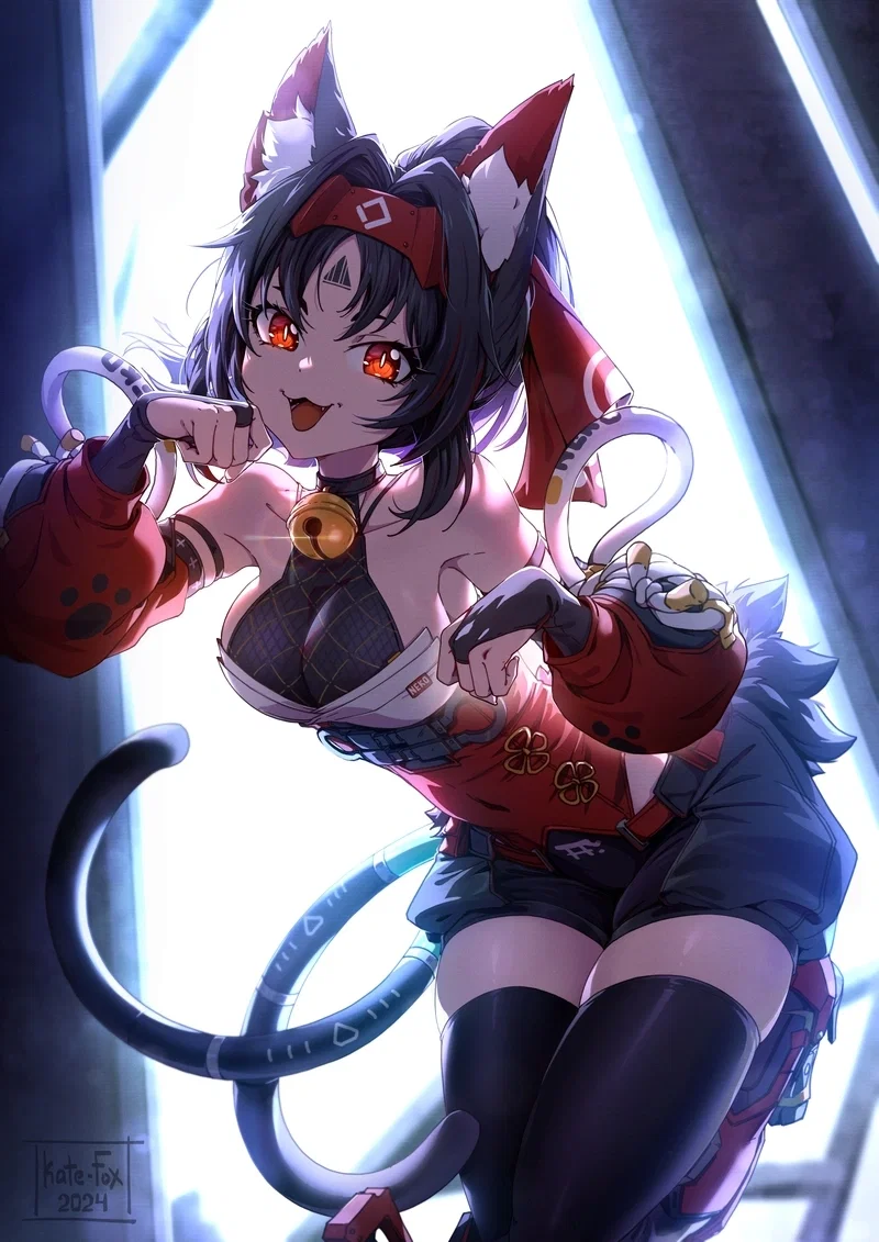 Avatar of No more escaping now - Nekomiya 'Nekomata' Mana