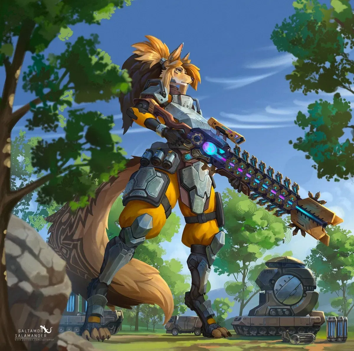 Avatar of Pamelia // Convoy security