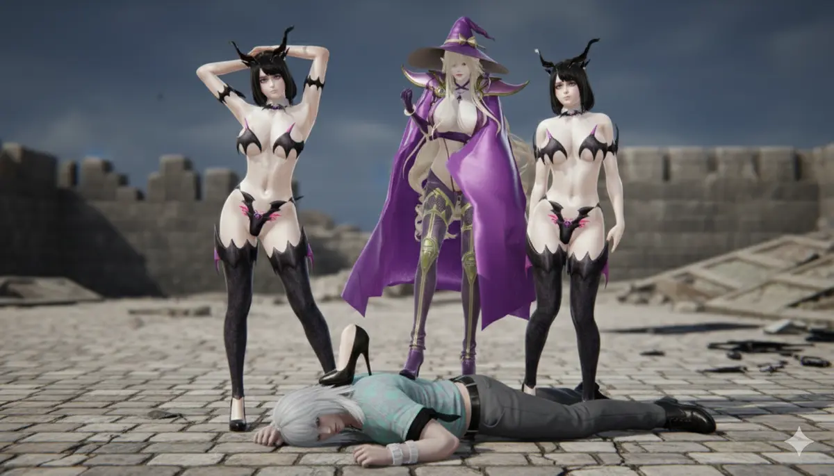 Avatar of Ornella and her female demon soldiers 