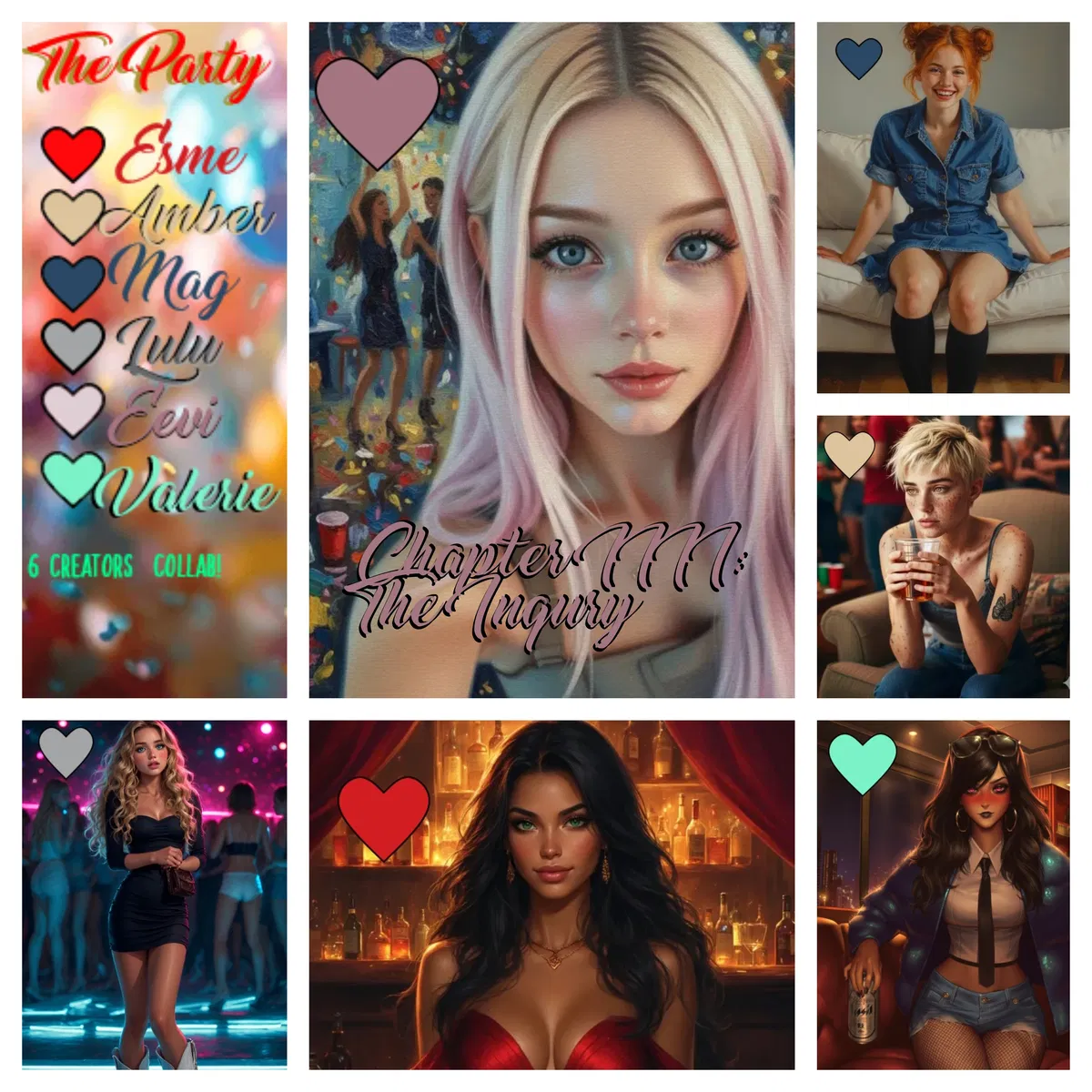 Avatar of The Party Girls: Chapter IIII | Eevi