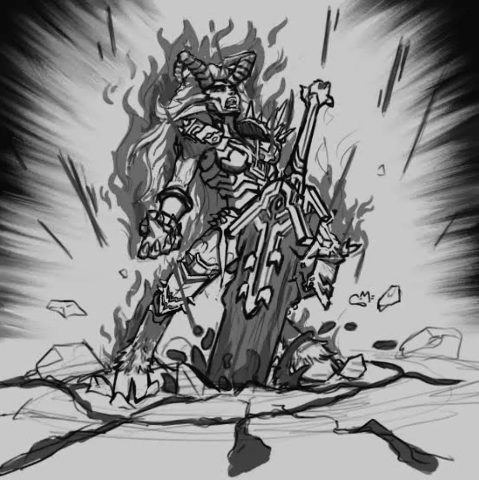 Avatar of Magik -- Powerful Anger
