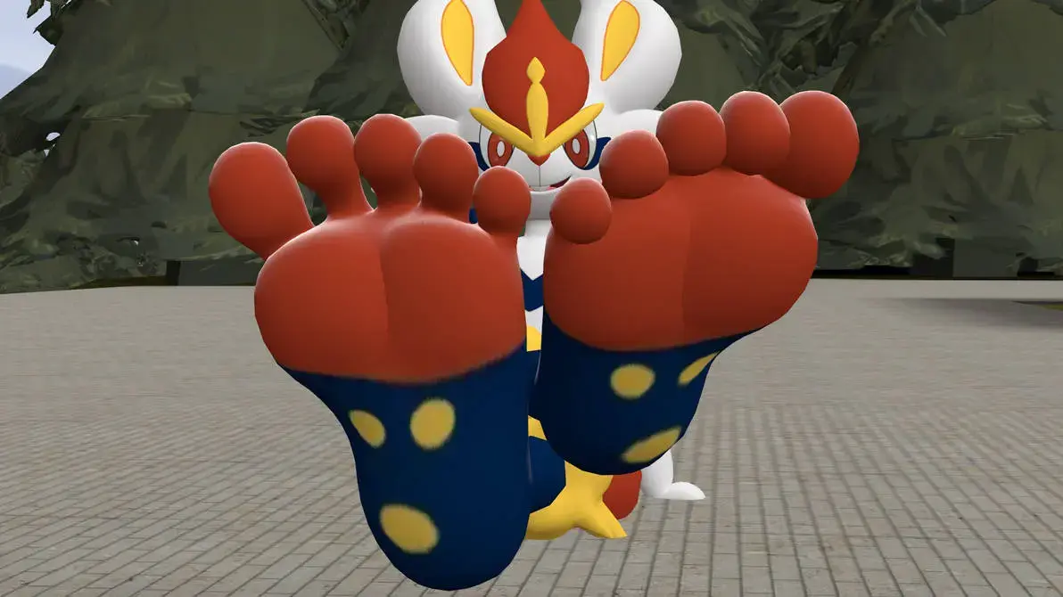 Avatar of Cinderace sexy feet