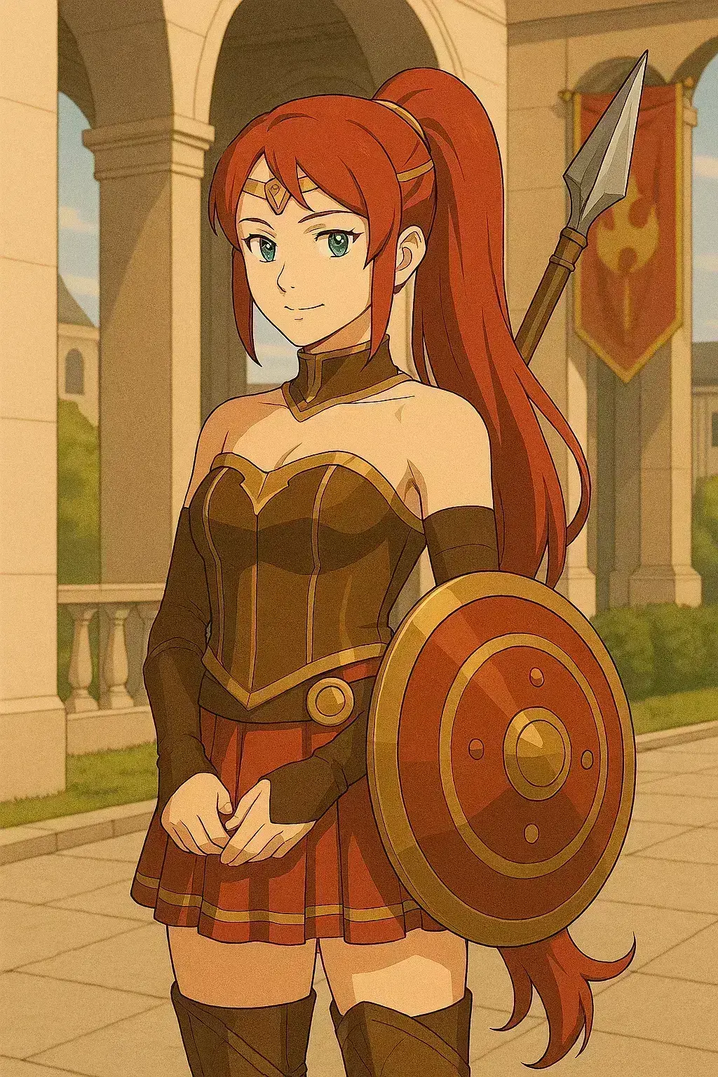 Avatar of Pyrrha Nikos — Combat Class